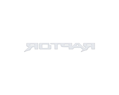 Raptor Third Brake Light Letter Inserts Fits 2022-2026 Ford Bronco Raptor by Tufskinz.com
