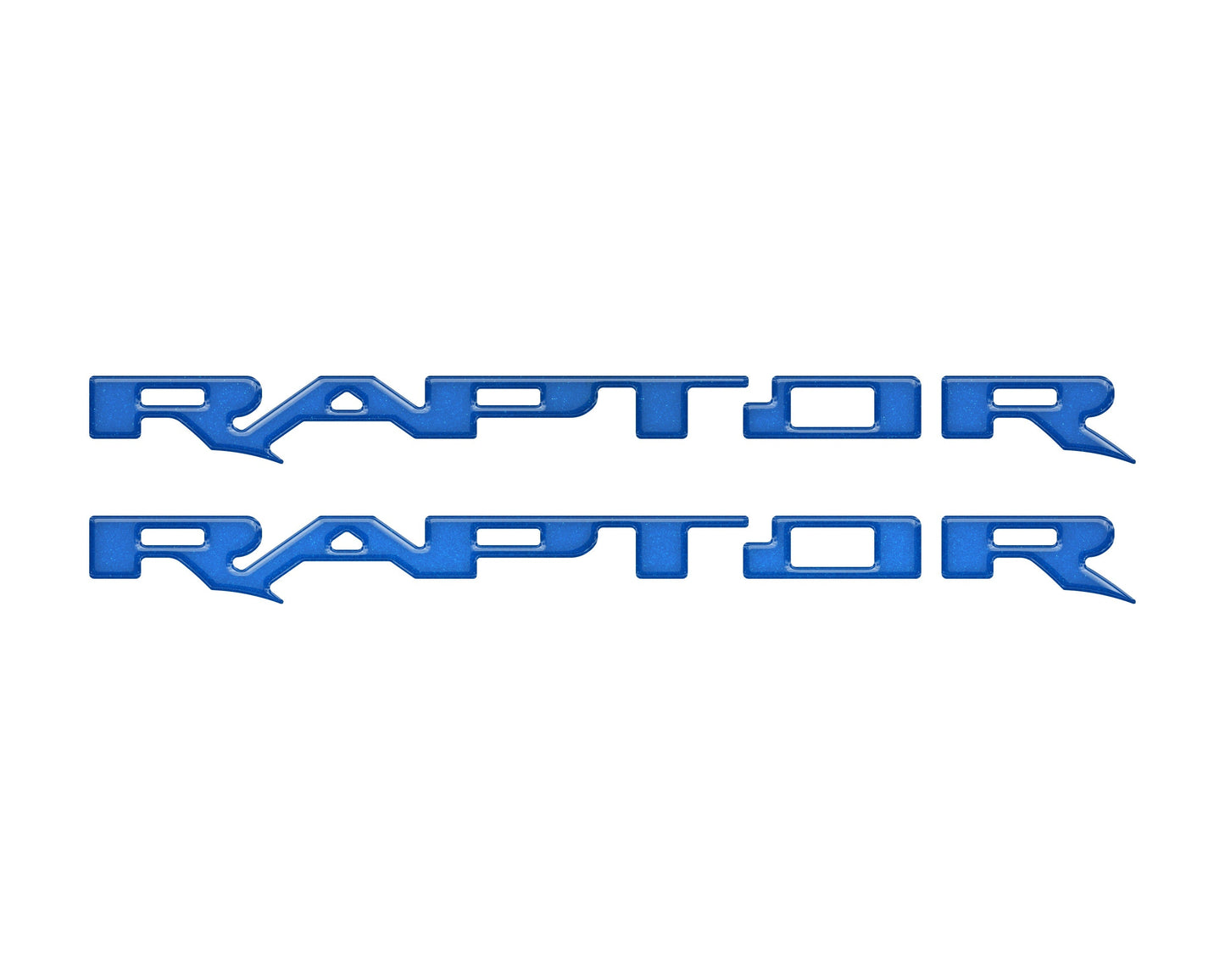 Raptor Running Board Letter Overlays Fits 2022-2026 Ford Bronco Raptor by Tufskinz.com