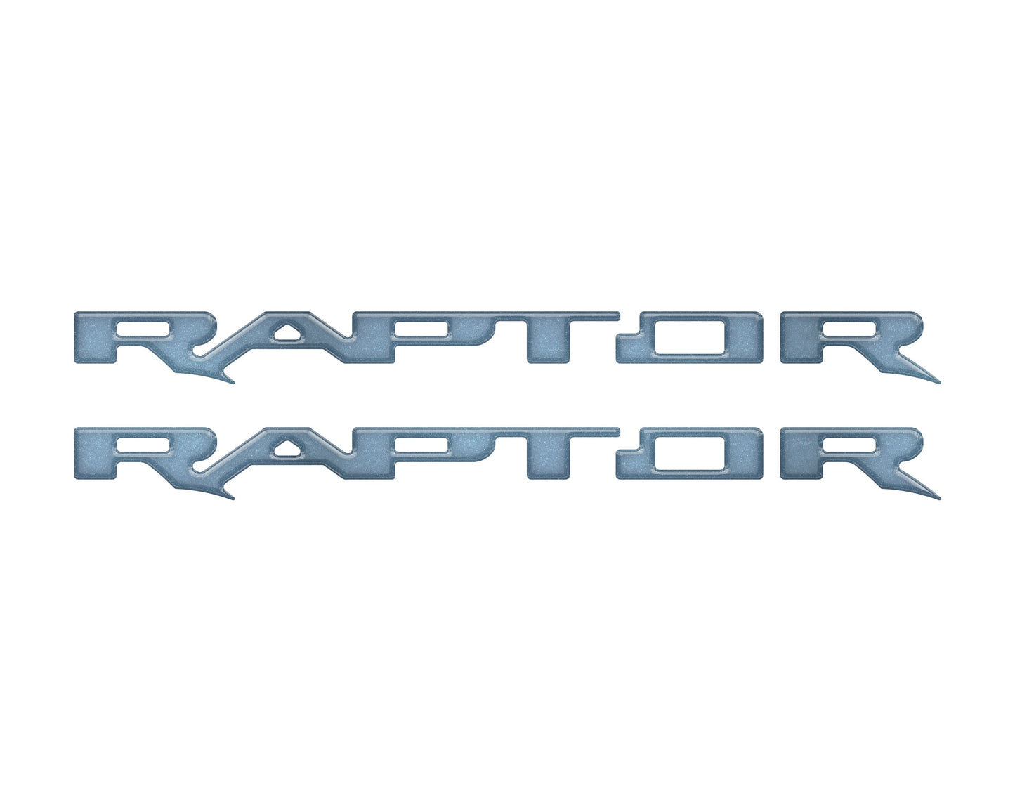 Raptor Running Board Letter Overlays Fits 2022-2026 Ford Bronco Raptor by Tufskinz.com