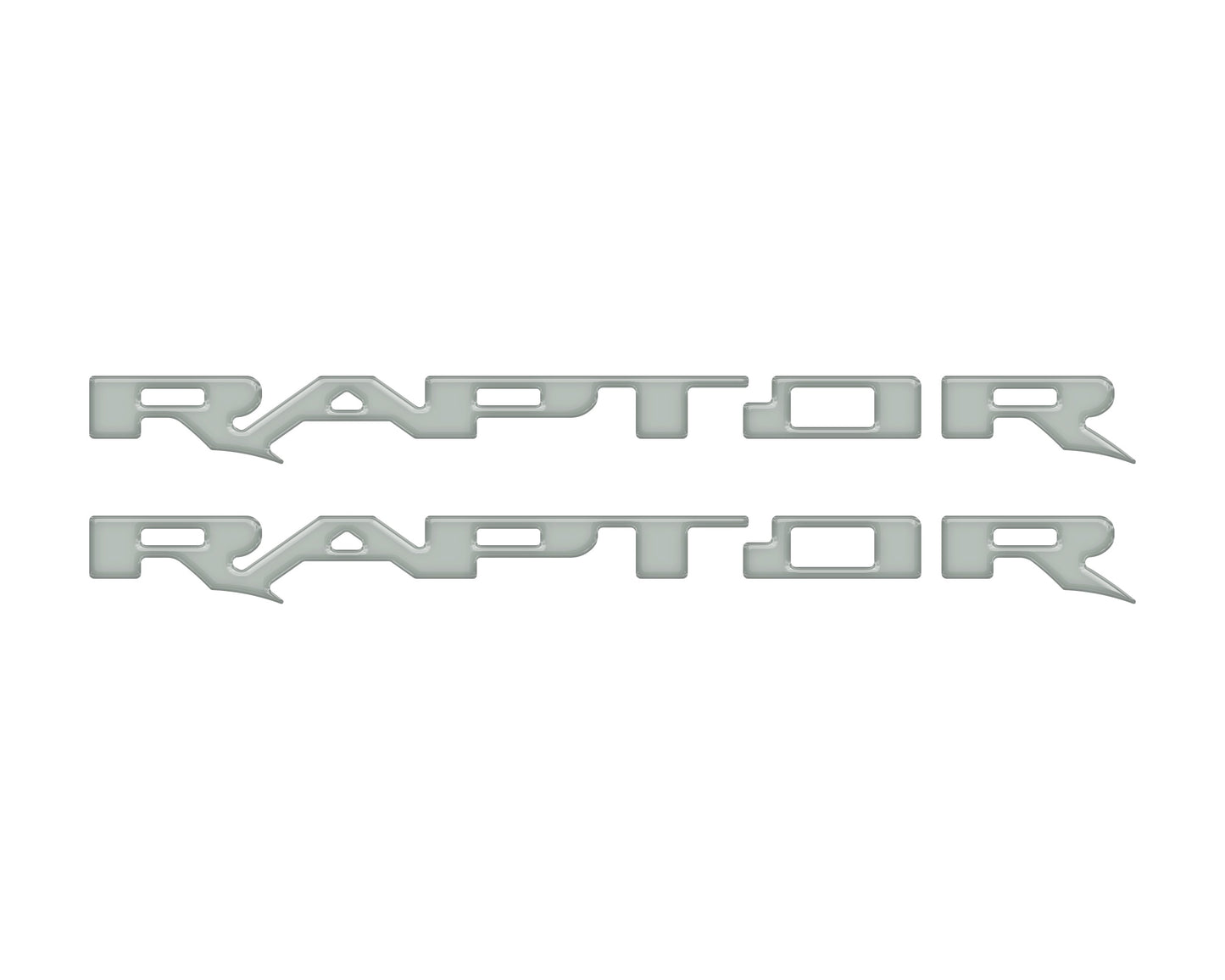 Raptor Running Board Letter Overlays Fits 2022-2026 Ford Bronco Raptor by Tufskinz.com