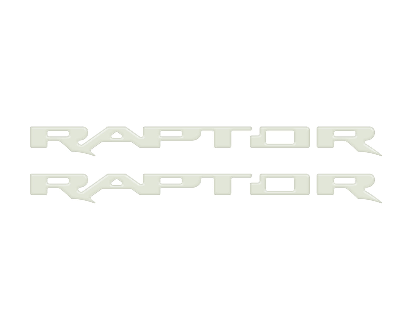 Raptor Running Board Letter Overlays Fits 2022-2026 Ford Bronco Raptor by Tufskinz.com