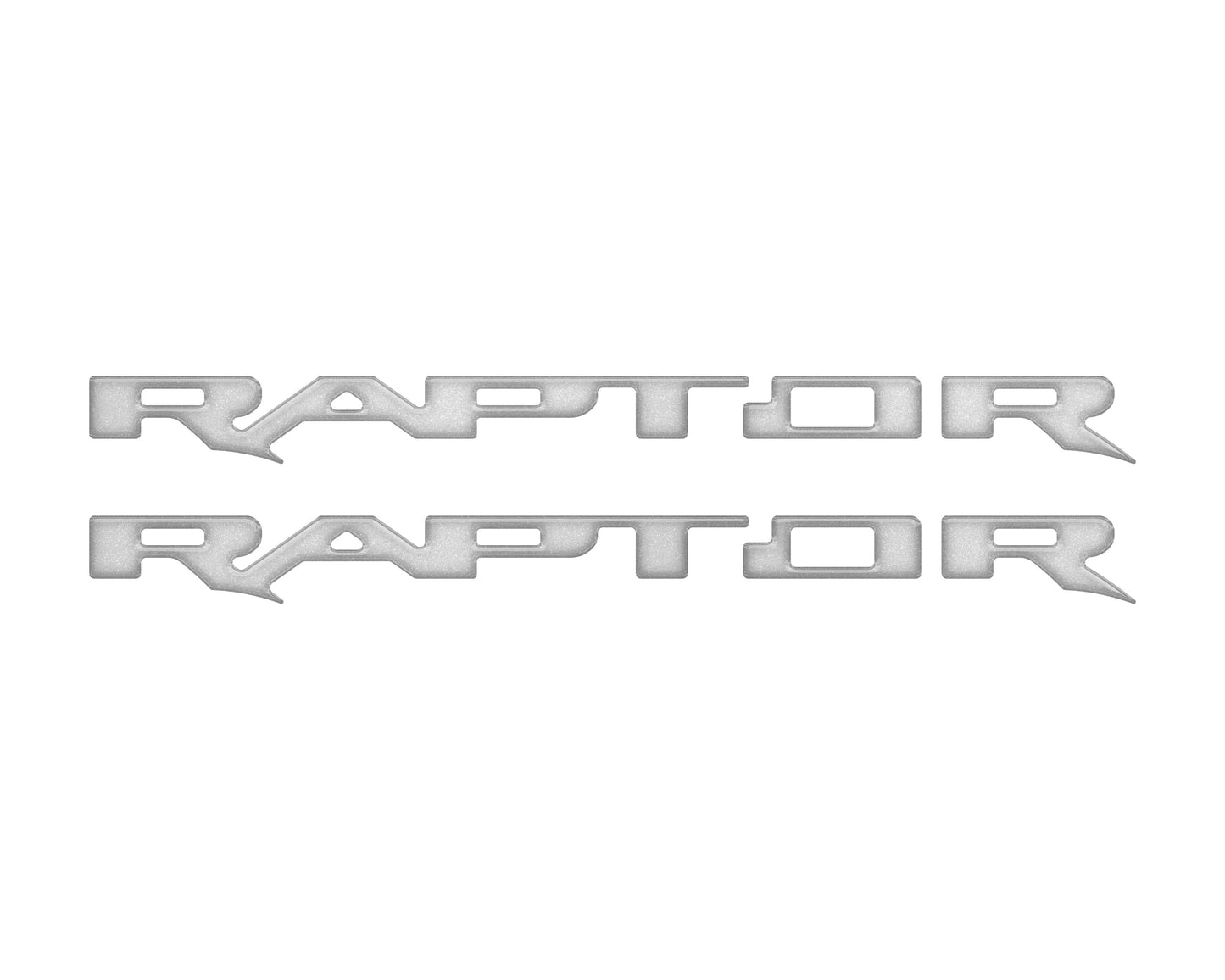 Raptor Running Board Letter Overlays Fits 2022-2026 Ford Bronco Raptor by Tufskinz.com