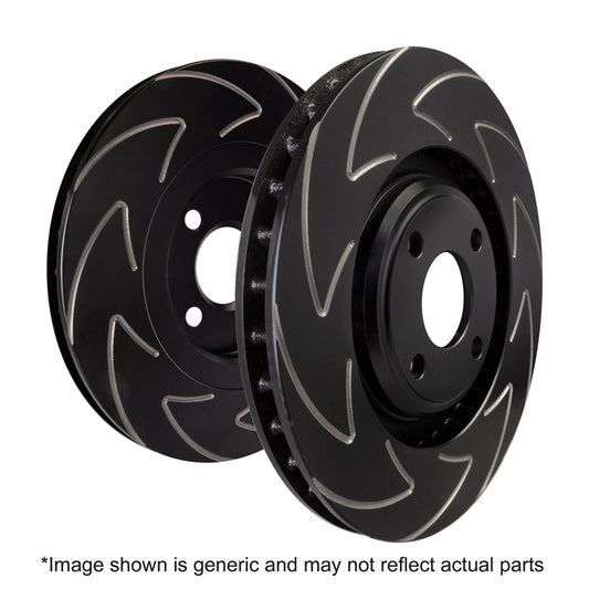 BSD Series Sport Rotor w/Ultra Quiet V Slot Configuration by EBC Brakes