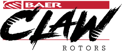 Baer Brakes Claw Performance Rotors, Rear by Baer Brake Systems