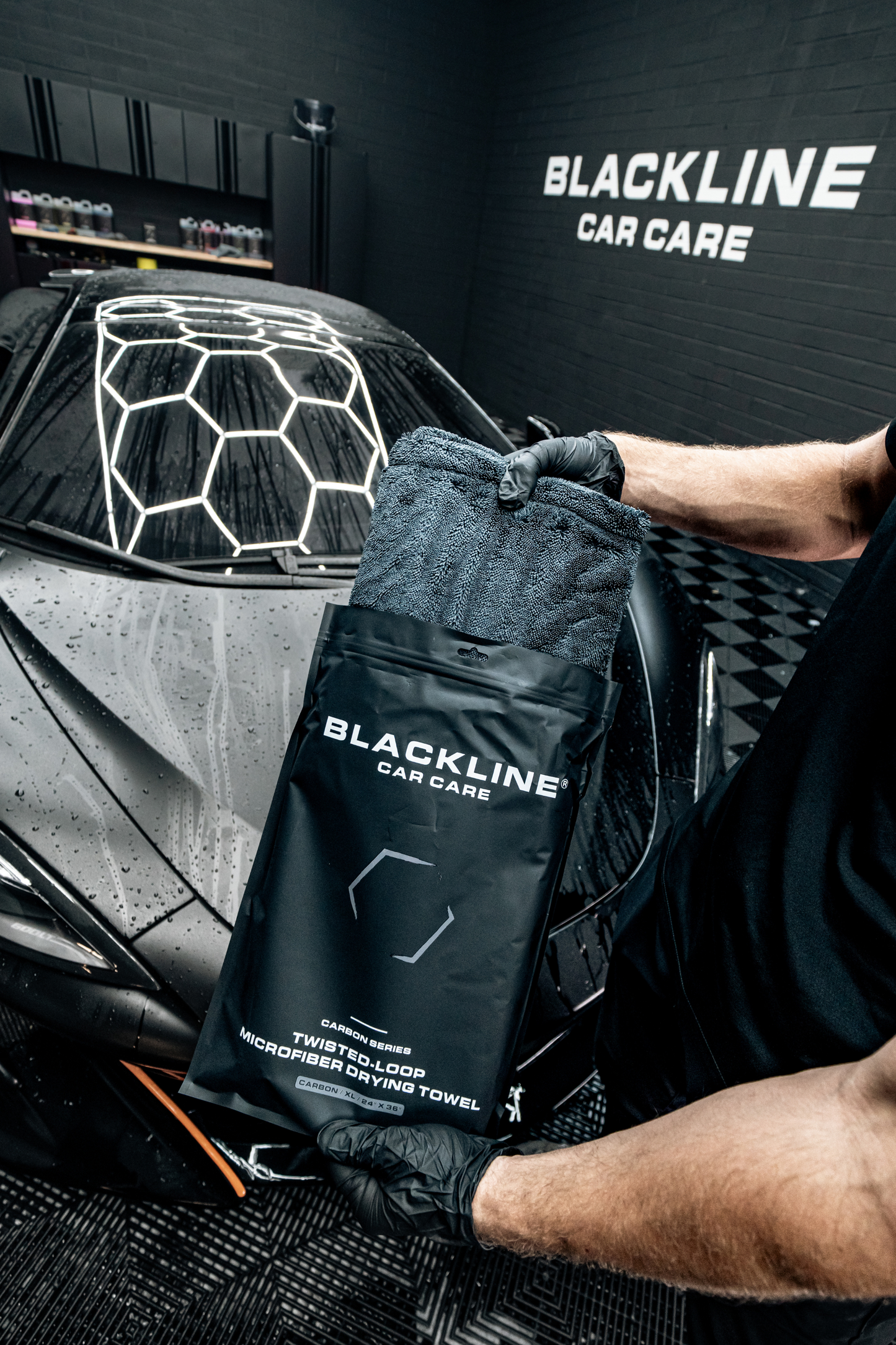 BLACKLINE® TWISTED-LOOP DRYING TOWEL by Blackline Car Care