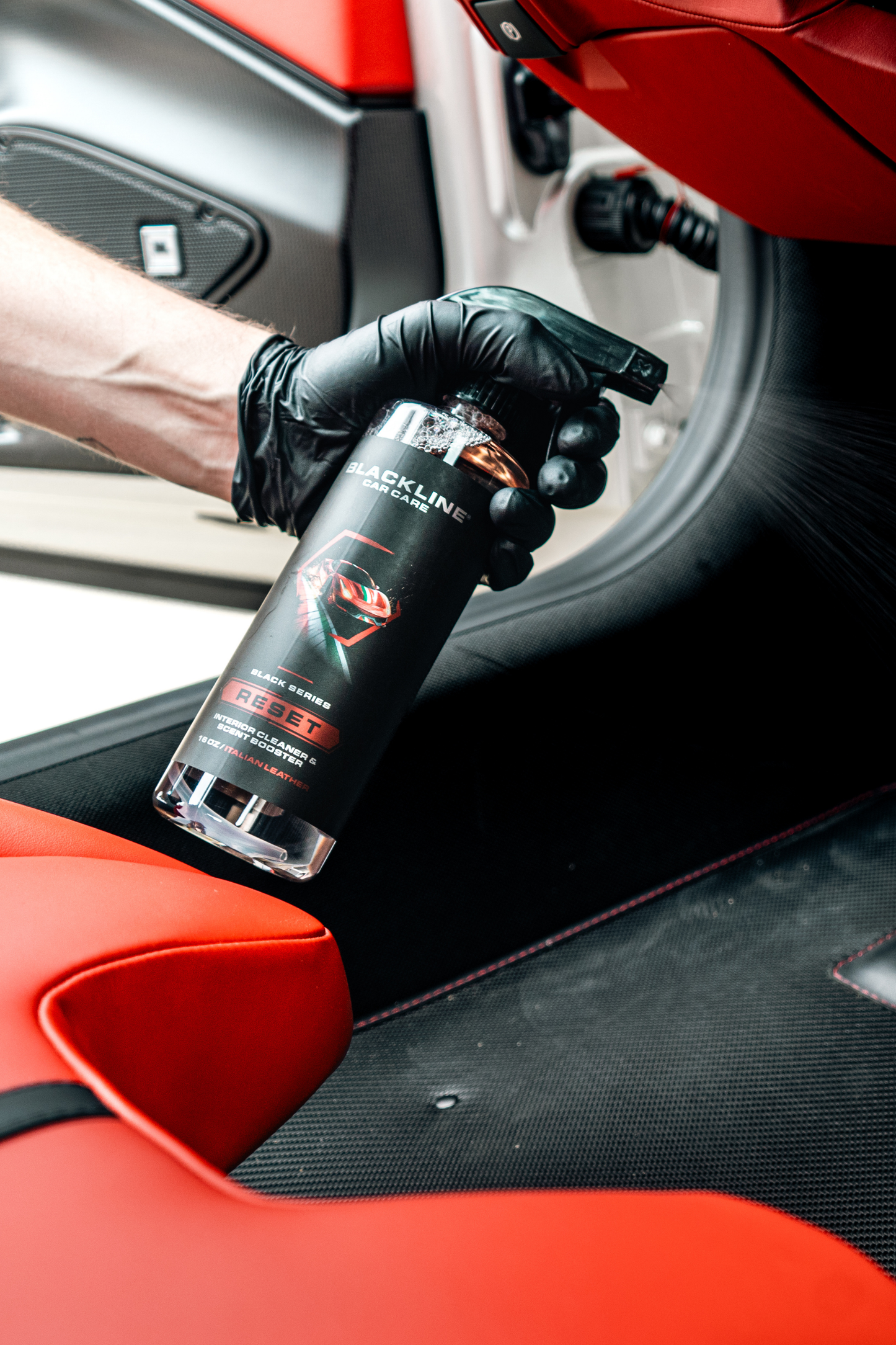 BLACKLINE® RESET INTERIOR CLEANER & SCENT BOOSTER by Blackline Car Care