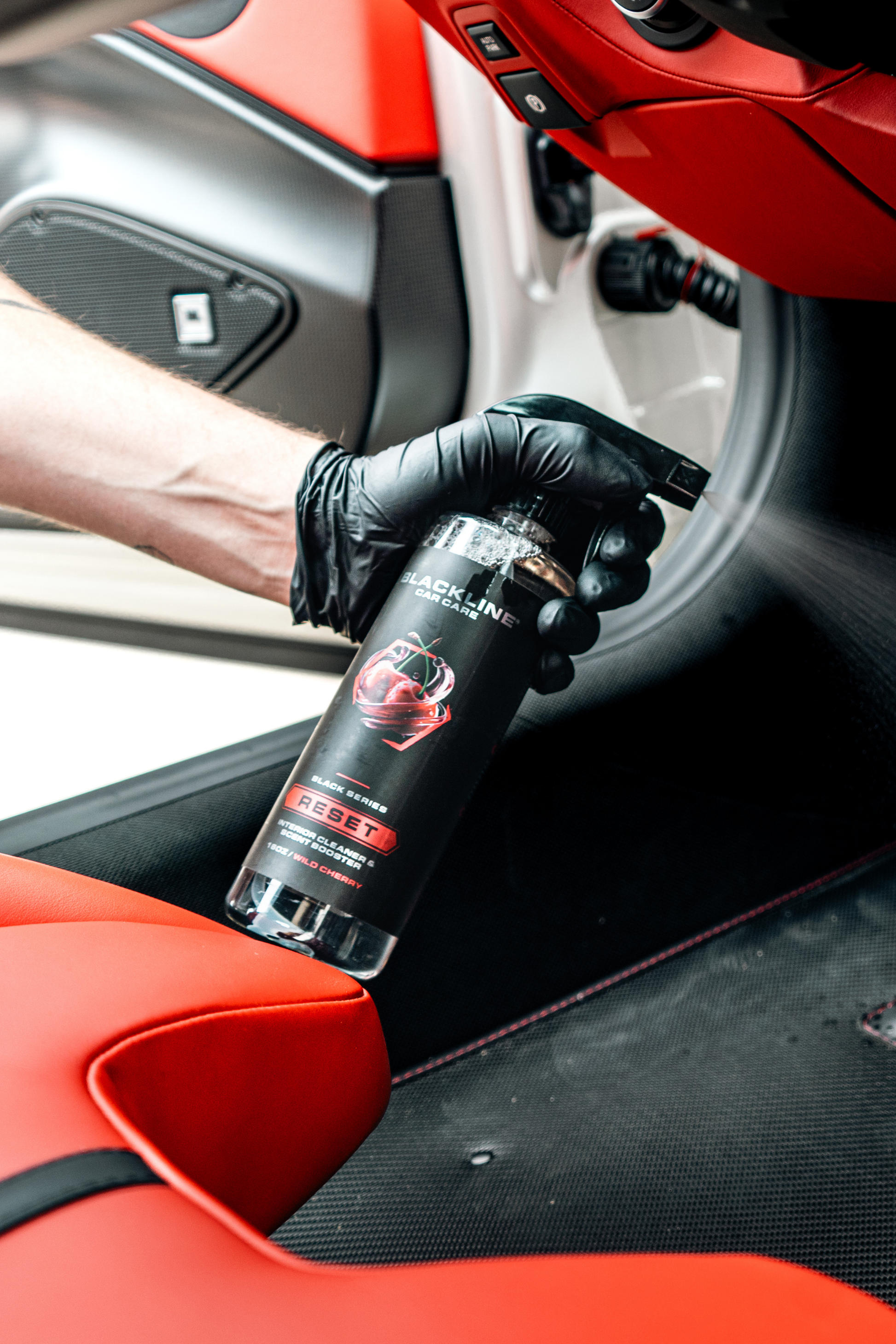 BLACKLINE® RESET INTERIOR CLEANER & SCENT BOOSTER by Blackline Car Care