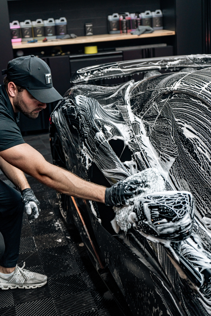 BLACKLINE® MICROFIBER WASH MITT by Blackline Car Care