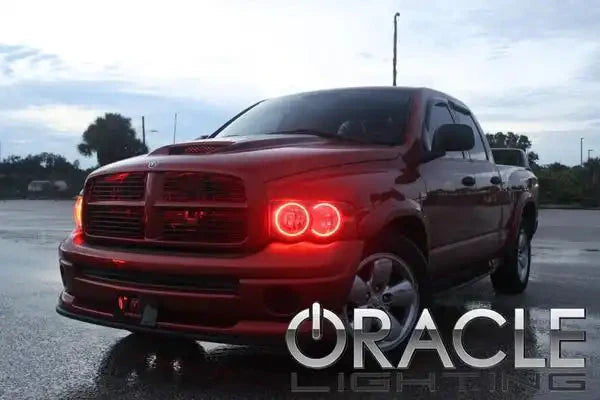 ORACLE Lighting 2002-2005 Dodge Ram Pre-Assembled Halo Headlights by ORACLE Lighting