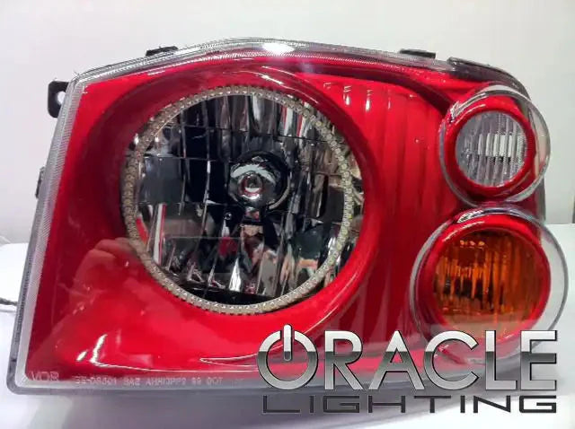 ORACLE Lighting 2001-2004 Nissan Frontier Pre-Assembled Halo Headlights-Triple Halos by ORACLE Lighting