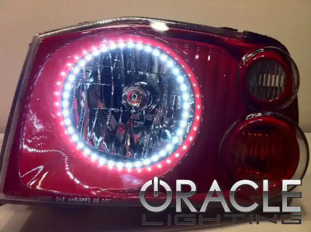 ORACLE Lighting 2001-2004 Nissan Frontier Pre-Assembled Halo Headlights-Triple Halos by ORACLE Lighting