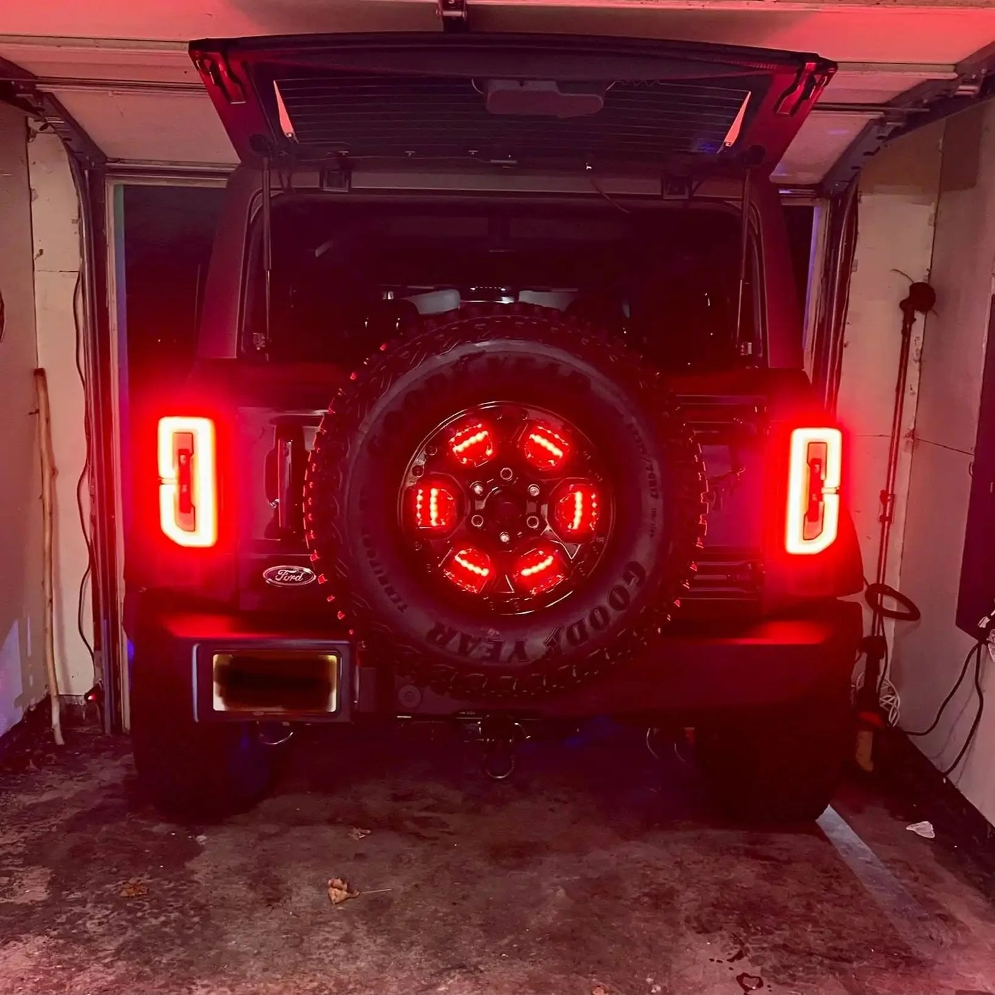 ORACLE Lighting LED Illuminated Spare Tire Wheel Ring Third Brake Light - Ford Bronco by ORACLE Lighting