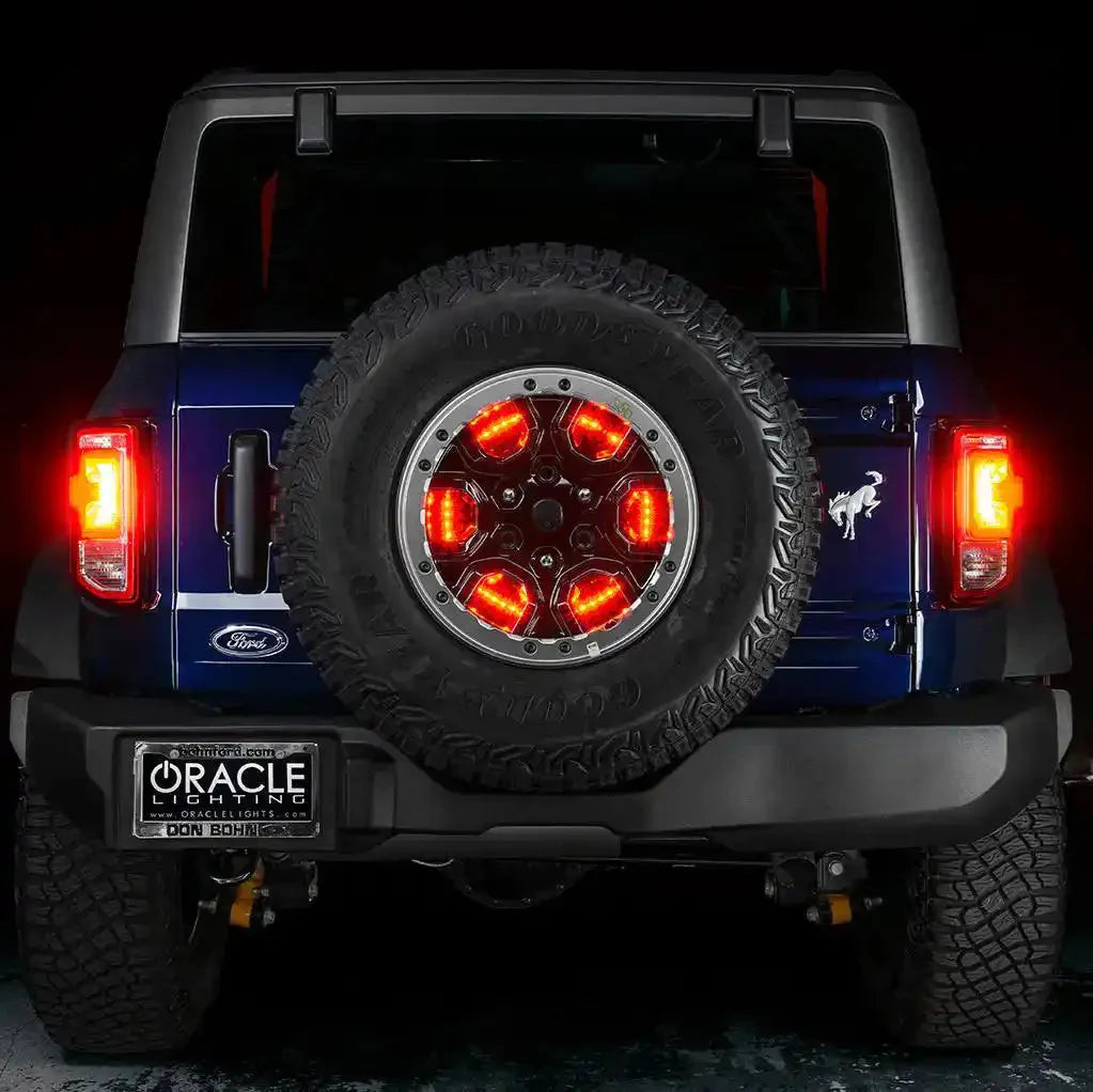 ORACLE Lighting LED Illuminated Spare Tire Wheel Ring Third Brake Light - Ford Bronco by ORACLE Lighting