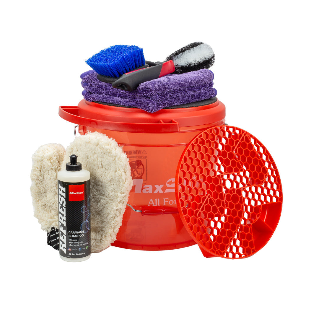 Car Wash Bucket Kits by MaxshineUSA