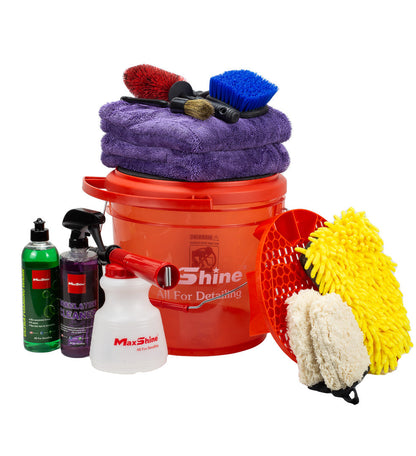 Car Wash Bucket Kits by MaxshineUSA