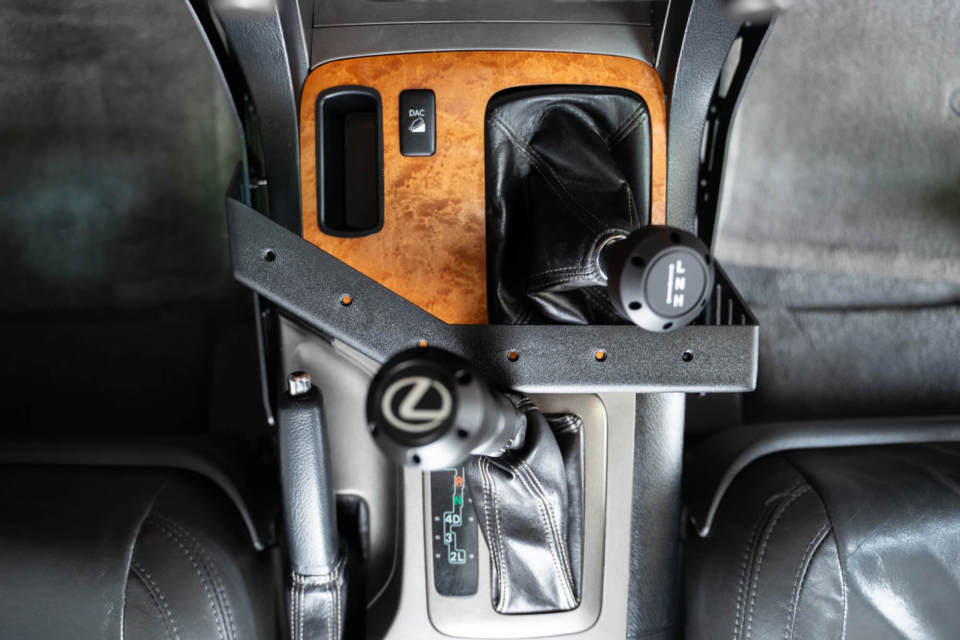 Lexus GX 470 Center Console Molle Panels & Digital Device Bridge by DV8 Offroad