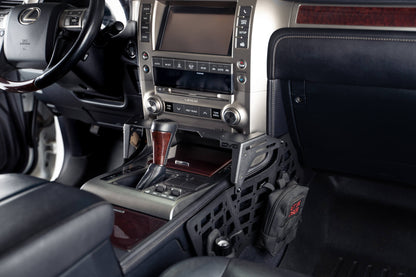 Lexus GX 460 Center Console Molle Panels & Digital Device Bridge by DV8 Offroad