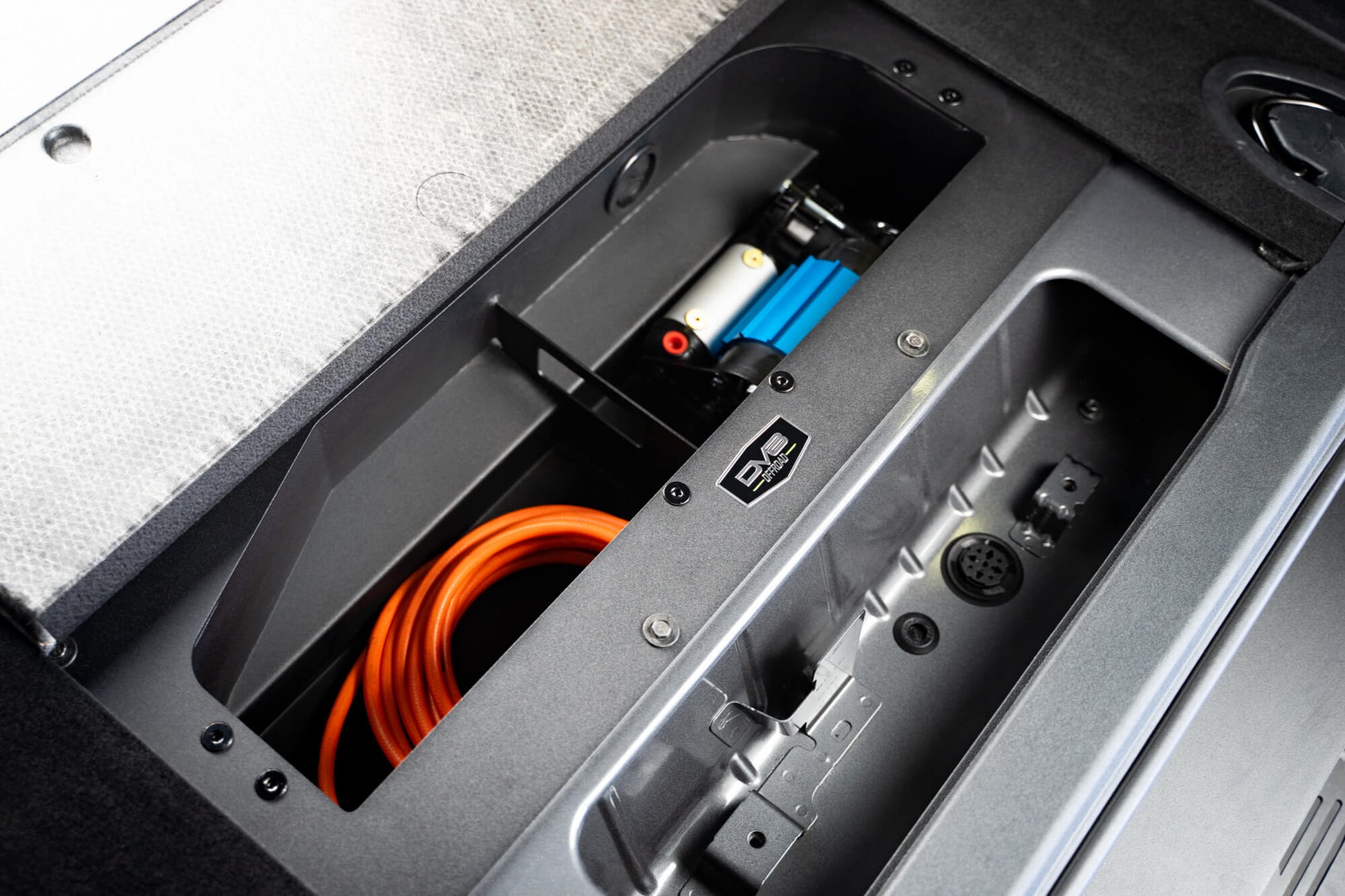 Ford Bronco Air Compressor Mount & Storage Box by DV8 Offroad