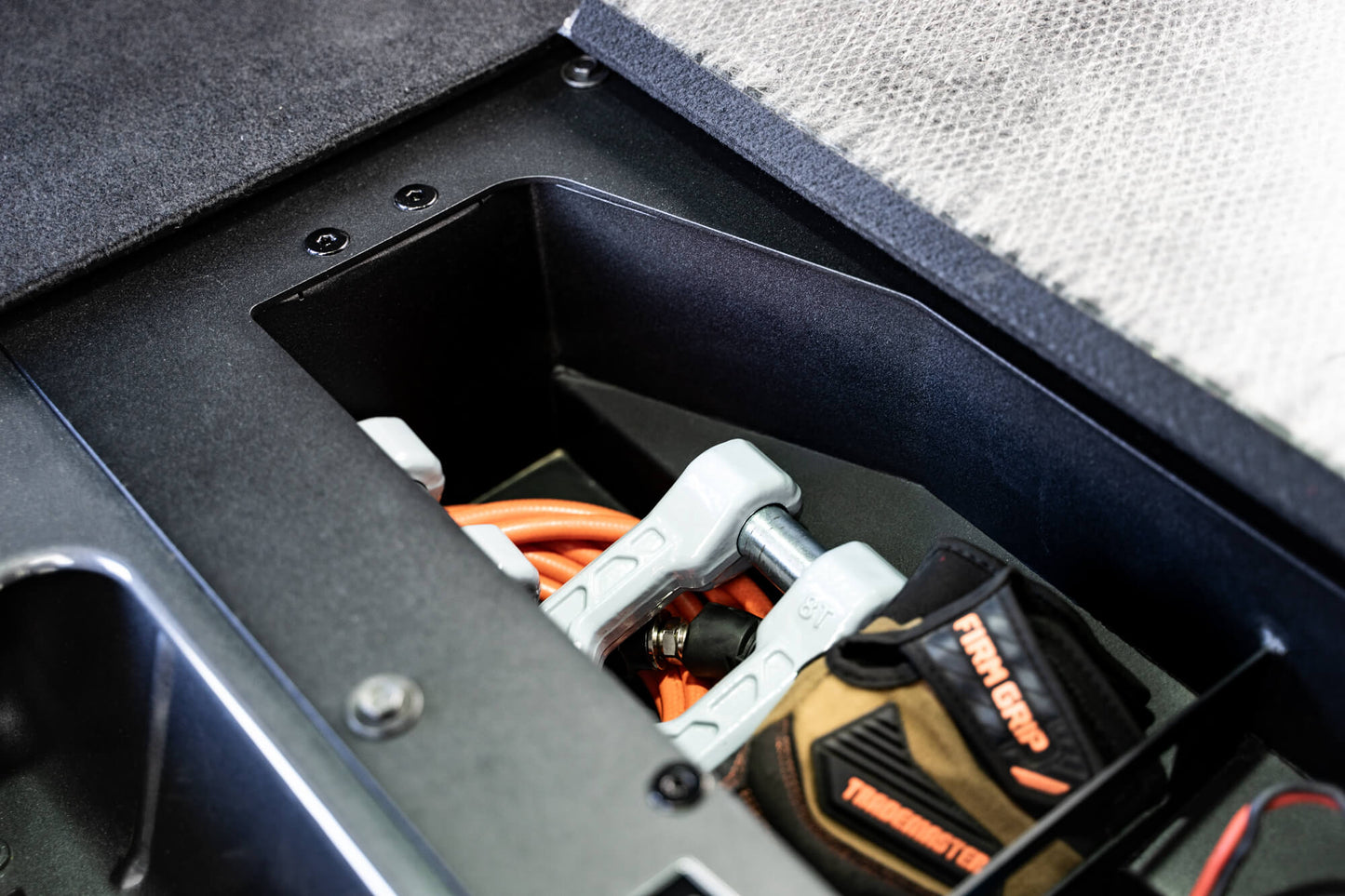 Ford Bronco Air Compressor Mount & Storage Box by DV8 Offroad