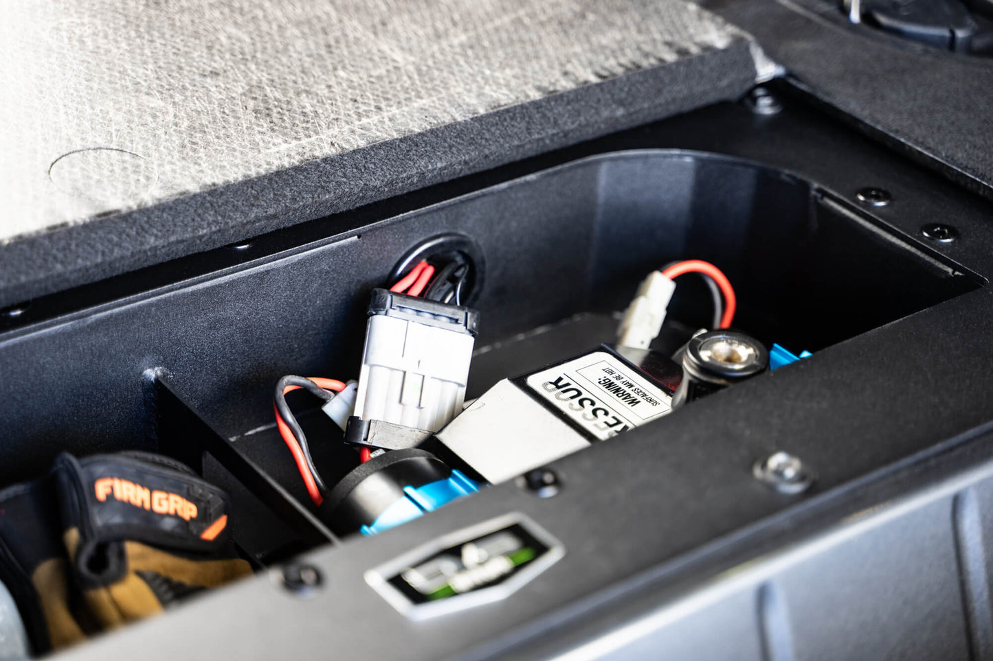 Ford Bronco Air Compressor Mount & Storage Box by DV8 Offroad