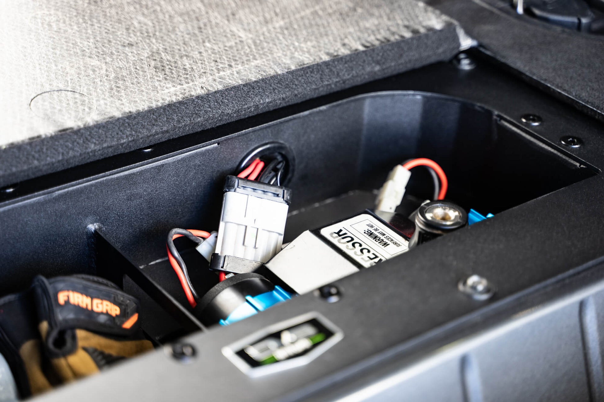 Ford Bronco Air Compressor Mount & Storage Box by DV8 Offroad