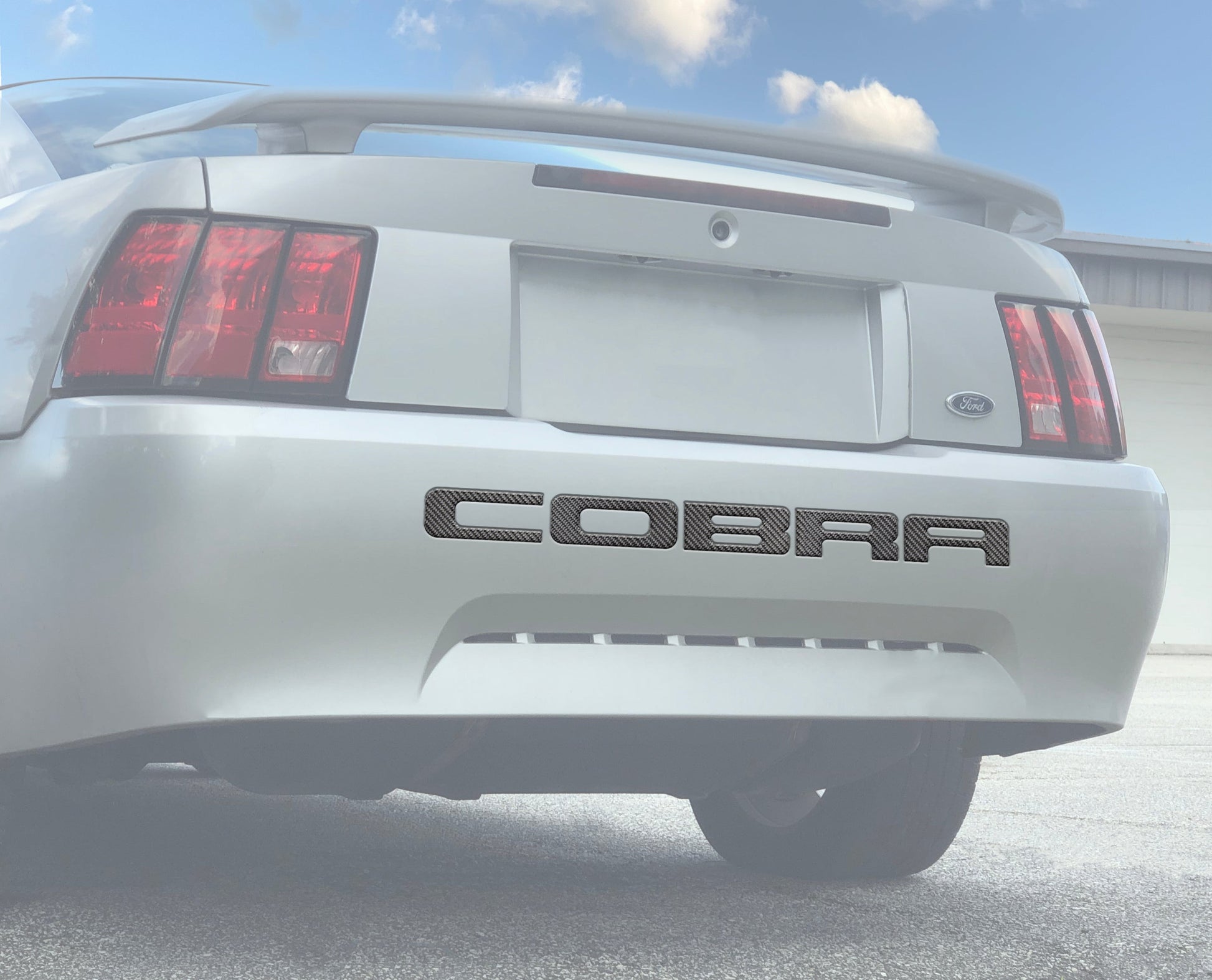 Bumper Letter Inserts Fits 2003-2004 Ford Mustang Cobra by Tufskinz.com