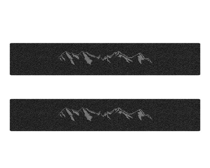 Door Sill Protection Overlays Fits 2015-2022 Chevrolet Colorado by Tufskinz.com