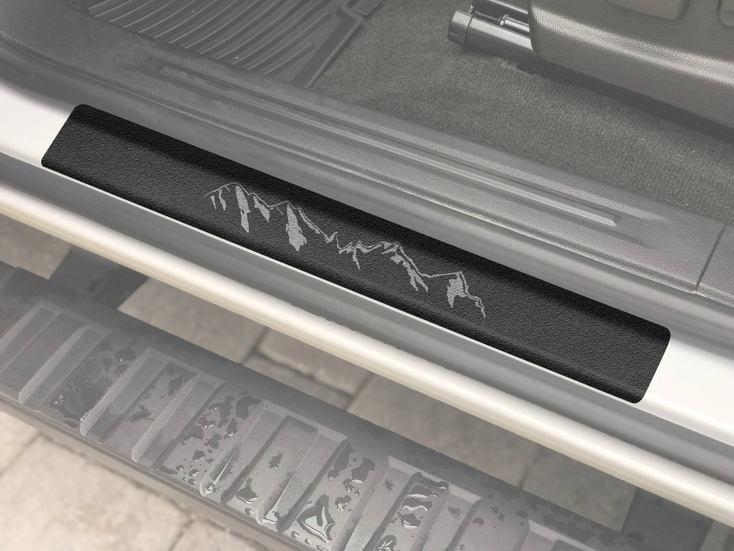 Door Sill Protection Overlays Fits 2015-2022 Chevrolet Colorado by Tufskinz.com