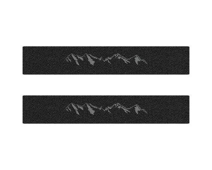 Door Sill Protection Overlays Fits 2015-2022 Chevrolet Colorado by Tufskinz.com