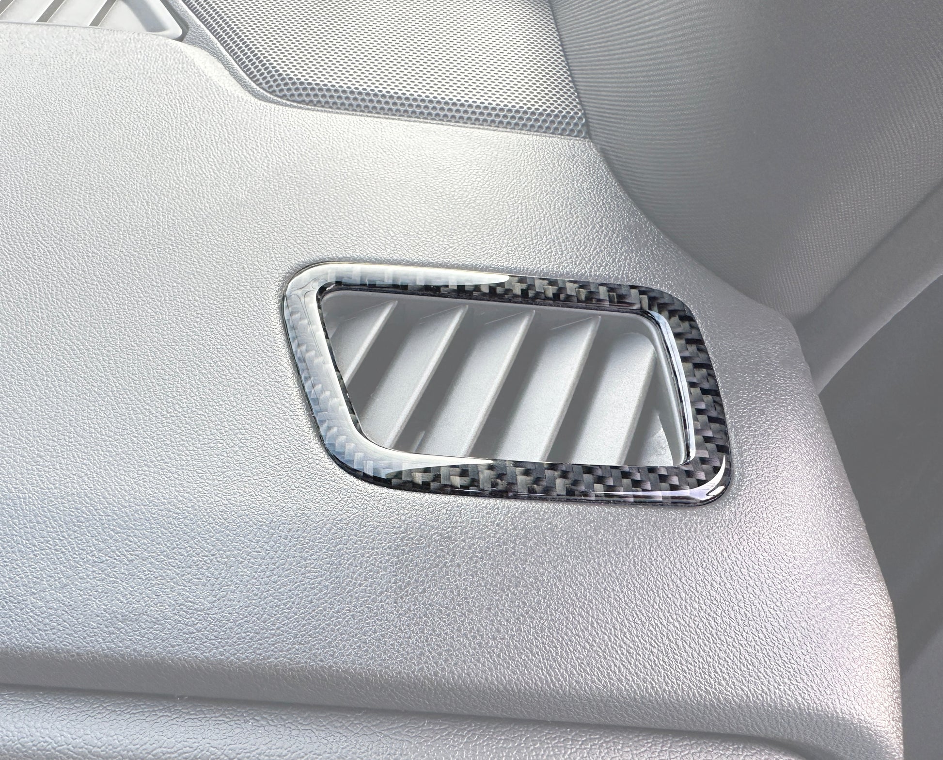 Upper Dash Defrost Vent Accent Trim Fits 2023-2026 Chevrolet Colorado & GMC Canyon by Tufskinz.com