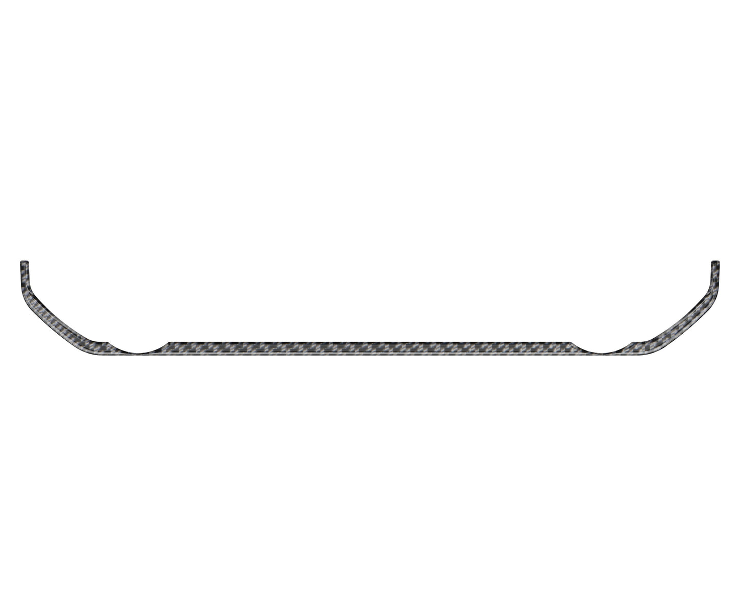 Climate Controle Line Accent Trim Fits 2023-2026 Chevrolet Colorado & GMC Canyon by Tufskinz.com