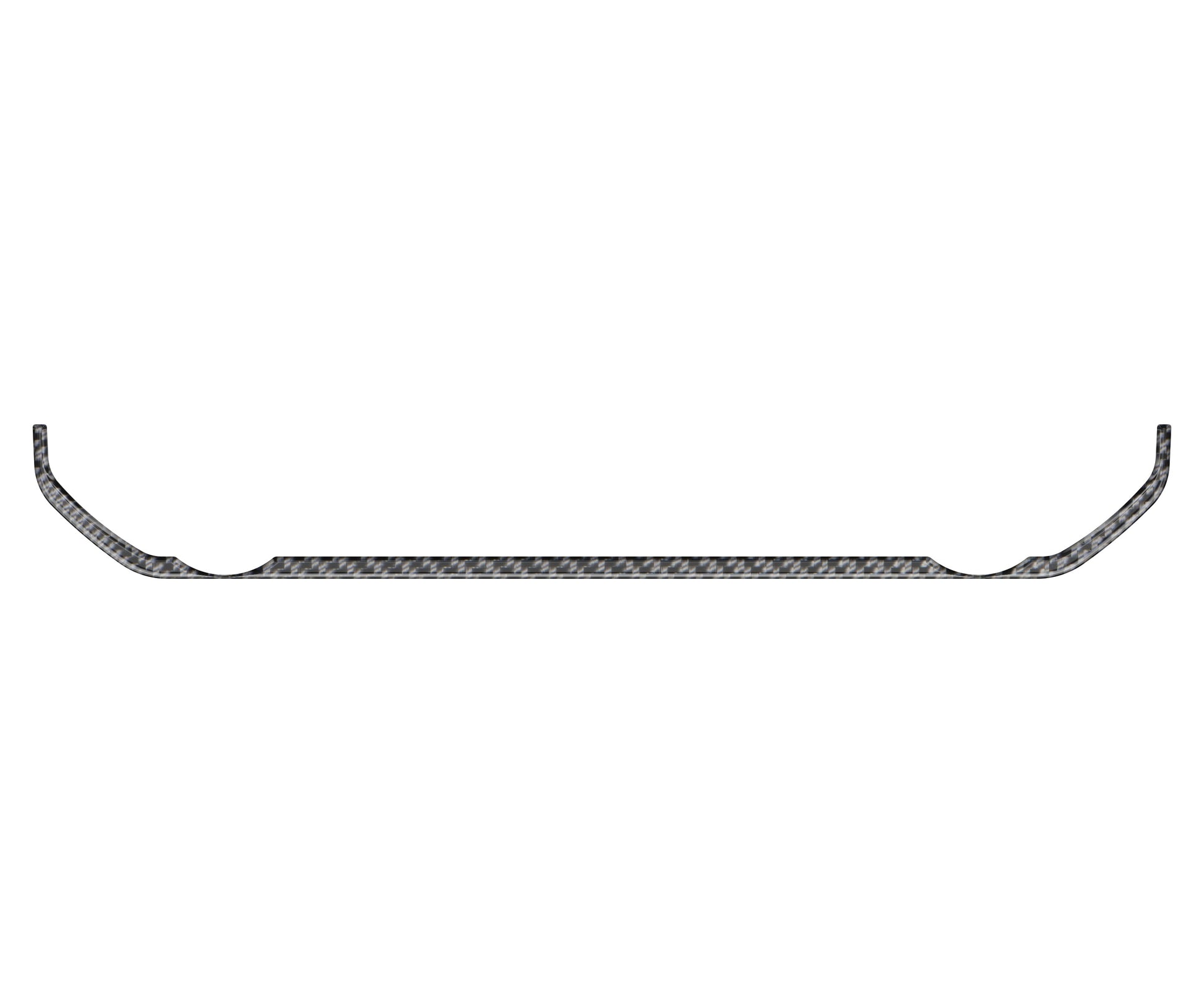 Climate Controle Line Accent Trim Fits 2023-2026 Chevrolet Colorado & GMC Canyon by Tufskinz.com