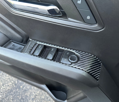 Door Switches Accent Trim Fits 2023-2026 Chevrolet Colorado & GMC Canyon by Tufskinz.com
