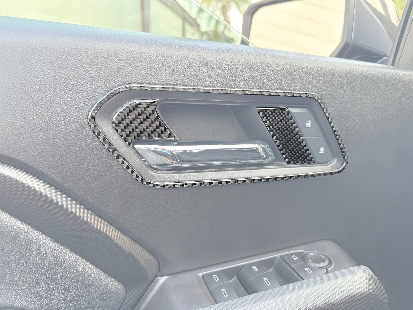Door Handle Accent Trim Fits 2023-2026 Chevrolet Colorado & GMC Canyon by Tufskinz.com