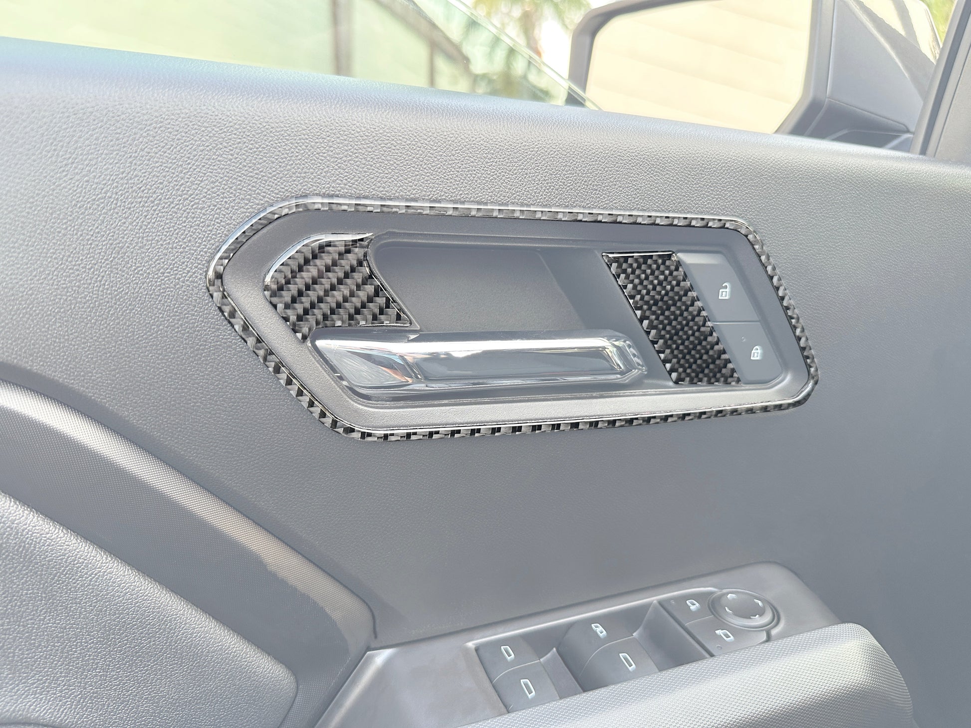 Door Handle Accent Trim Fits 2023-2026 Chevrolet Colorado & GMC Canyon by Tufskinz.com