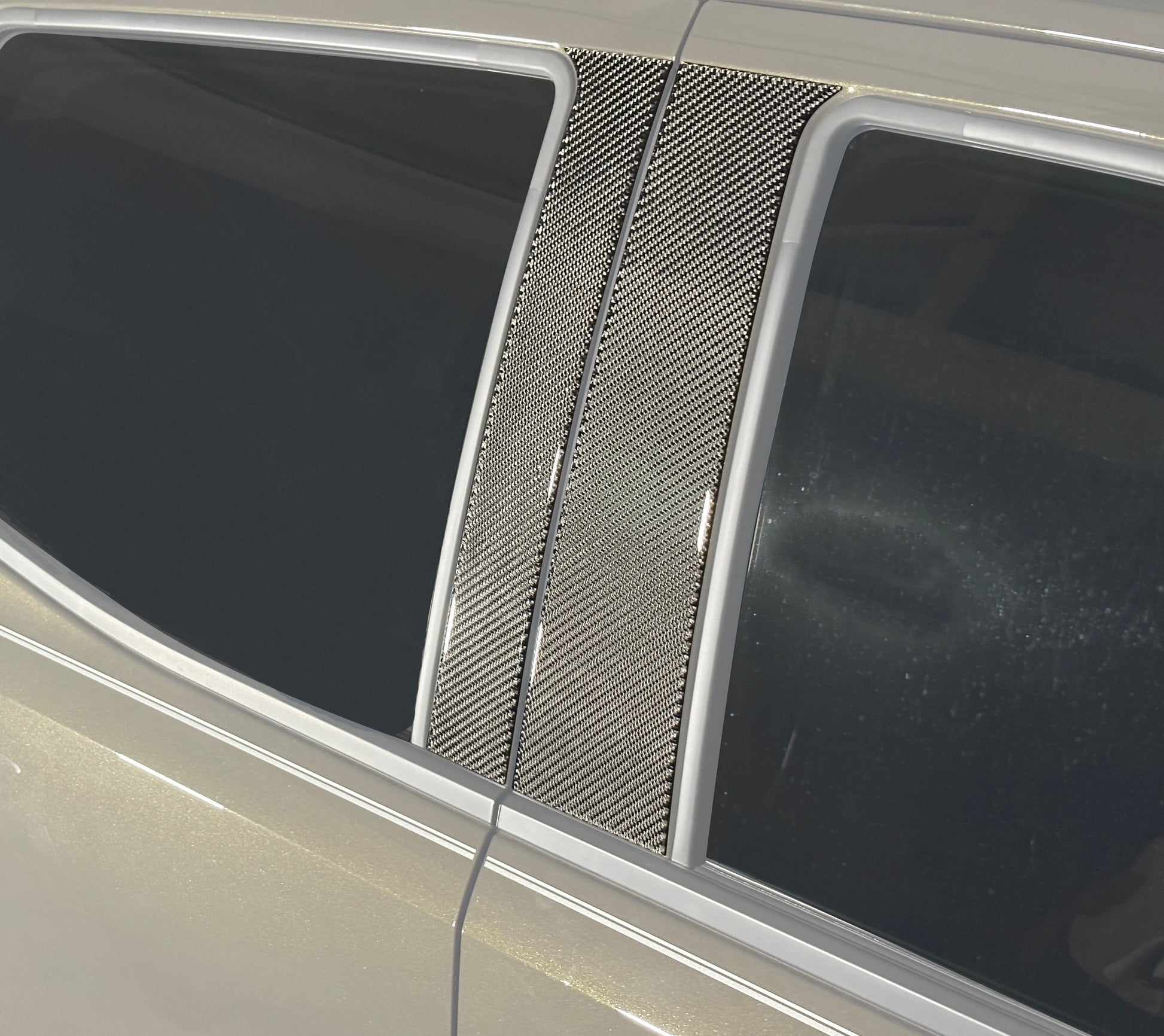 B Pillar Overlays Fits 2023-2026 Chevrolet Colorado & GMC Canyon by Tufskinz.com