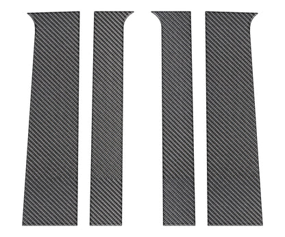 B Pillar Overlays Fits 2023-2026 Chevrolet Colorado & GMC Canyon by Tufskinz.com