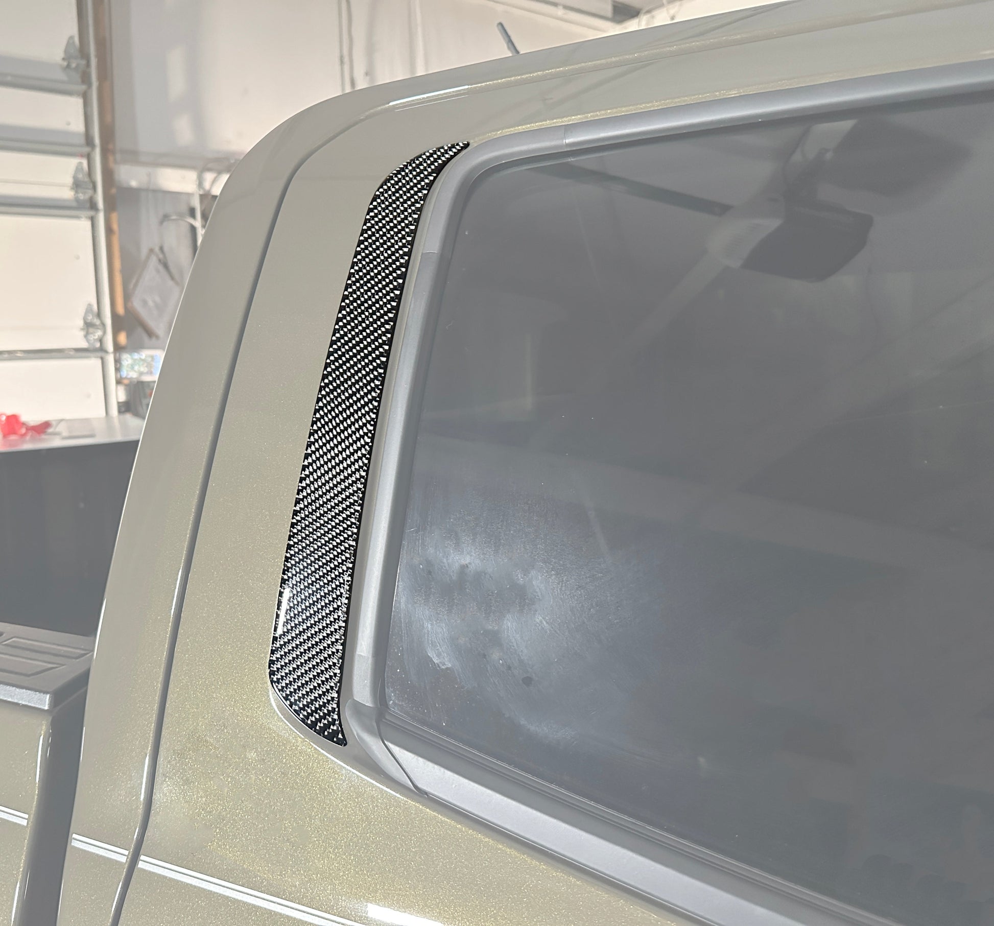 C Pillar Overlays Fits 2023-2026 Chevrolet Colorado & GMC Canyon by Tufskinz.com