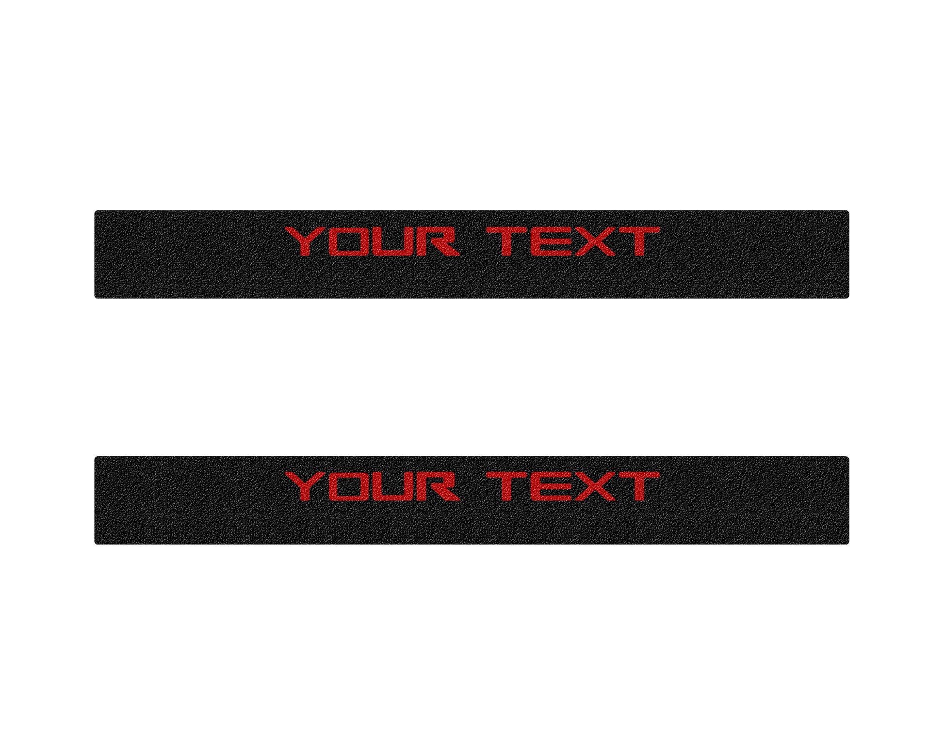 Door Sill Textured Overlays Fits 2023-2026 Chevrolet Colorado & GMC Canyon by Tufskinz.com