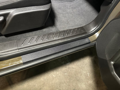 Door Sill Textured Overlays Fits 2023-2026 Chevrolet Colorado & GMC Canyon by Tufskinz.com