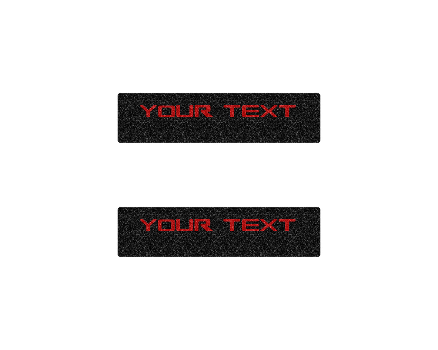 Door Sill Textured Overlays Fits 2023-2026 Chevrolet Colorado & GMC Canyon by Tufskinz.com