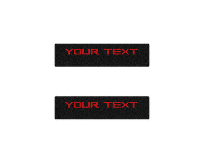 Door Sill Textured Overlays Fits 2023-2026 Chevrolet Colorado & GMC Canyon by Tufskinz.com