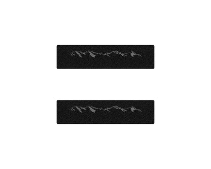 Door Sill Textured Overlays Fits 2023-2026 Chevrolet Colorado & GMC Canyon by Tufskinz.com