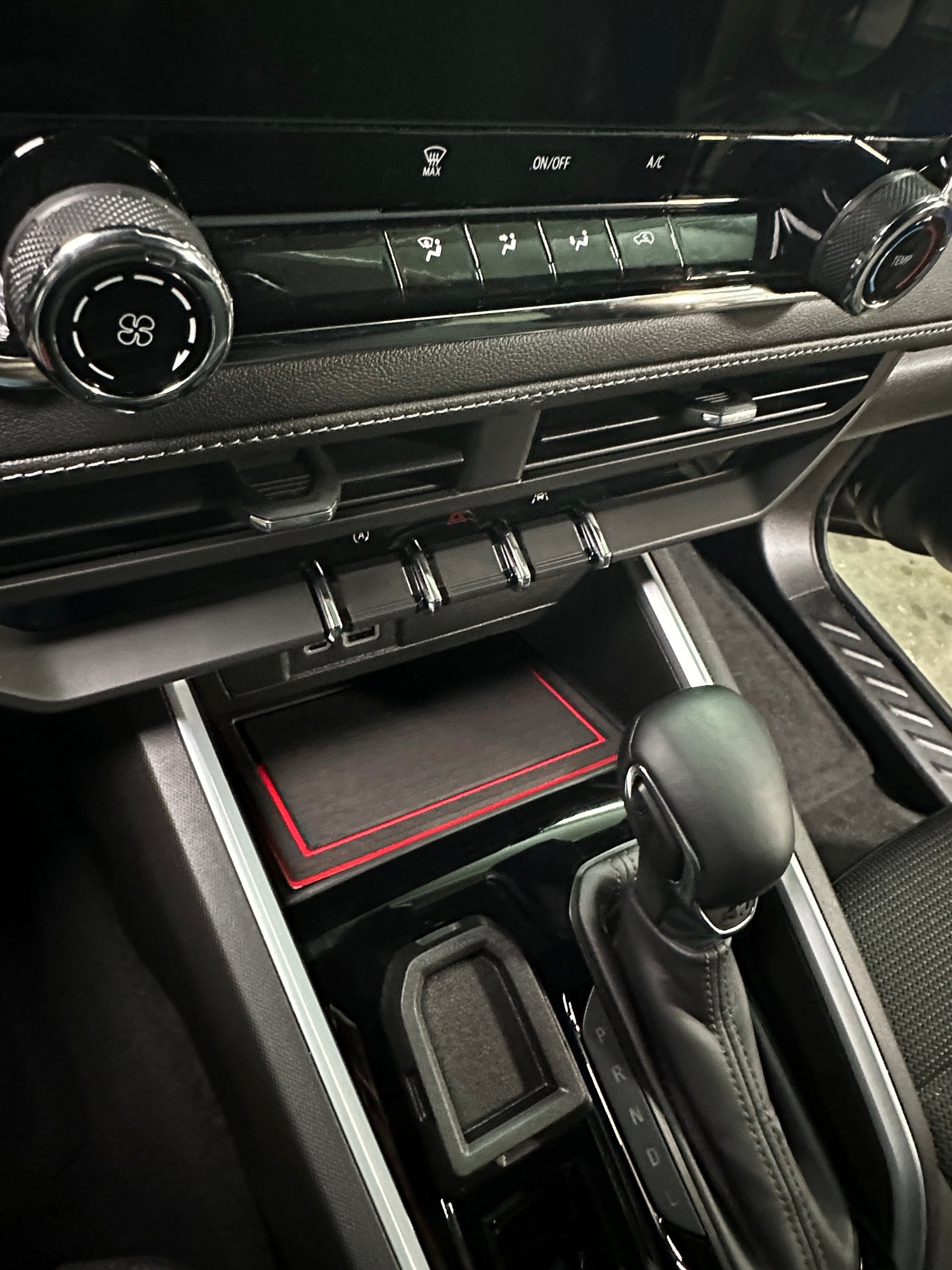 Center Console Cubby Foam Inserts Fits 2023-2026 Chevrolet Colorado & GMC Canyon by Tufskinz.com