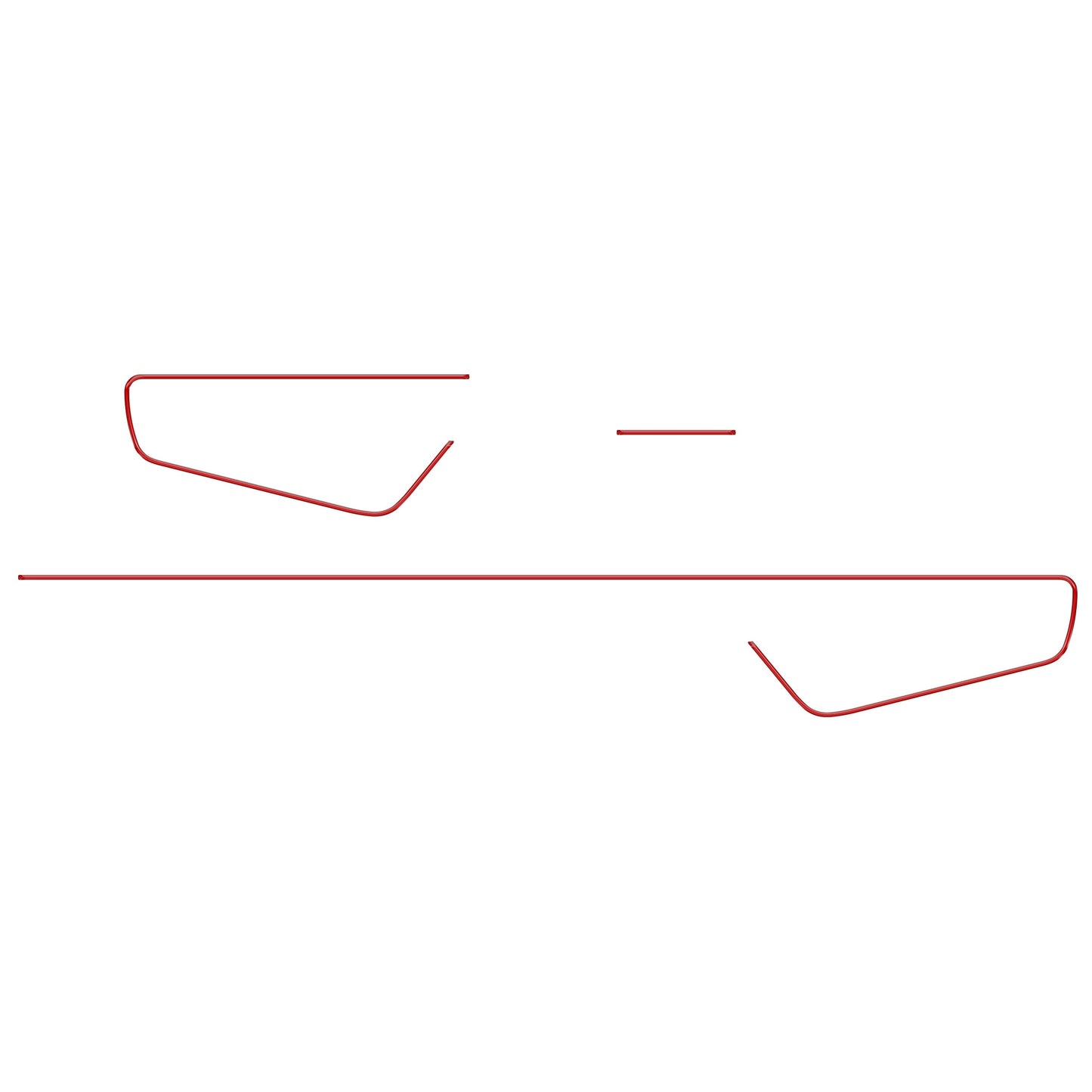 A/C Vent Line Accent Trim Fits 2023-2025 Toyota GR Corolla by Tufskinz.com