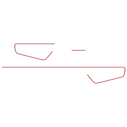 A/C Vent Line Accent Trim Fits 2023-2025 Toyota GR Corolla by Tufskinz.com