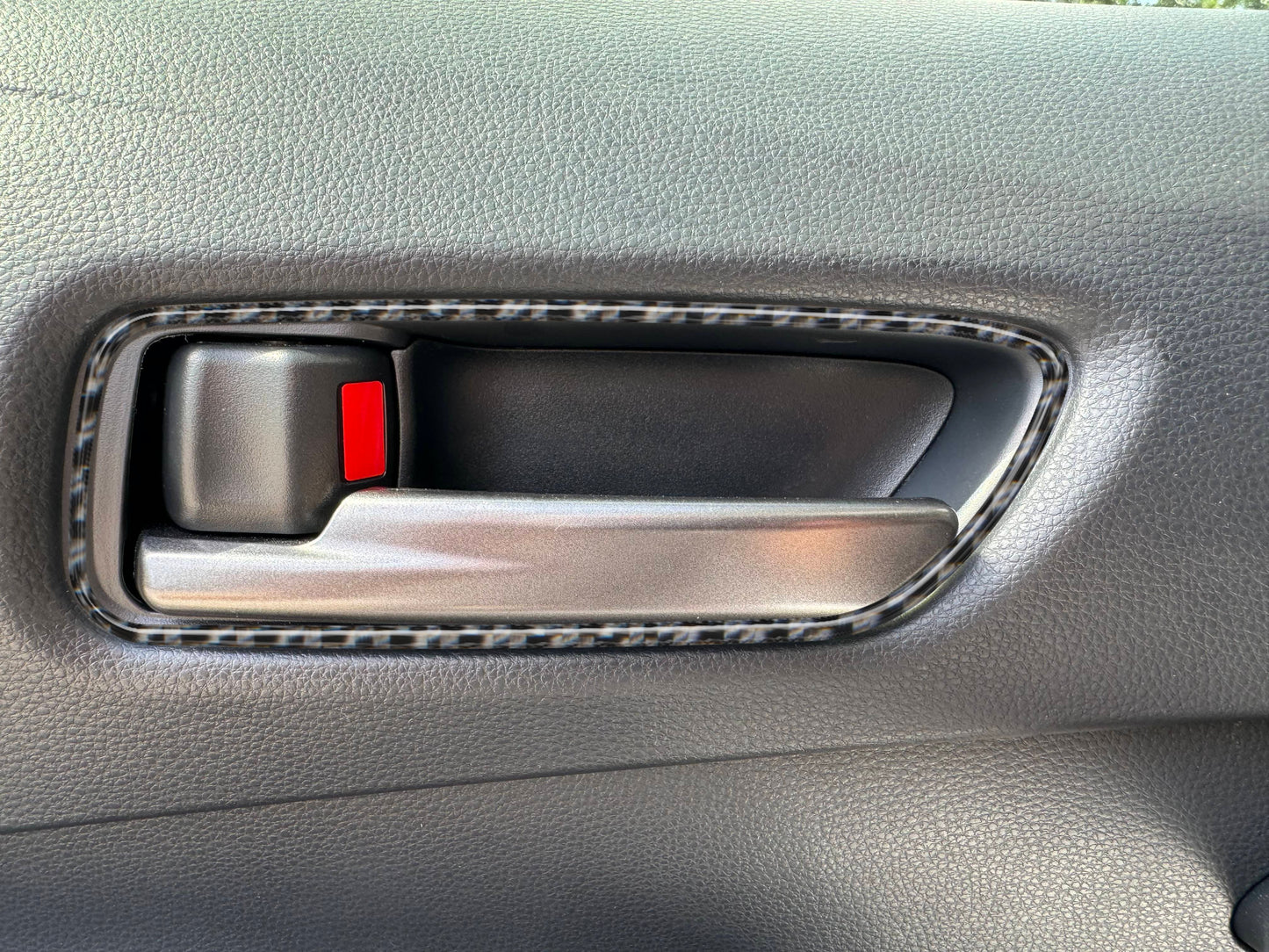 Door Handle Ring Accent Trim Fits 2023-2025 Toyota GR Corolla by Tufskinz.com