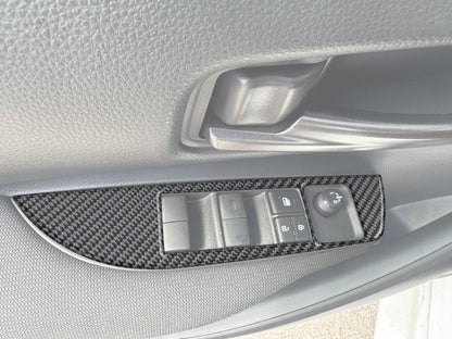 Door Switches Accent Trim Fits 2023-2025 Toyota GR Corolla by Tufskinz.com