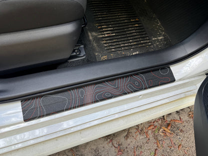 Doorsill Overlays Fits 2023-2025 Toyota GR Corolla by Tufskinz.com