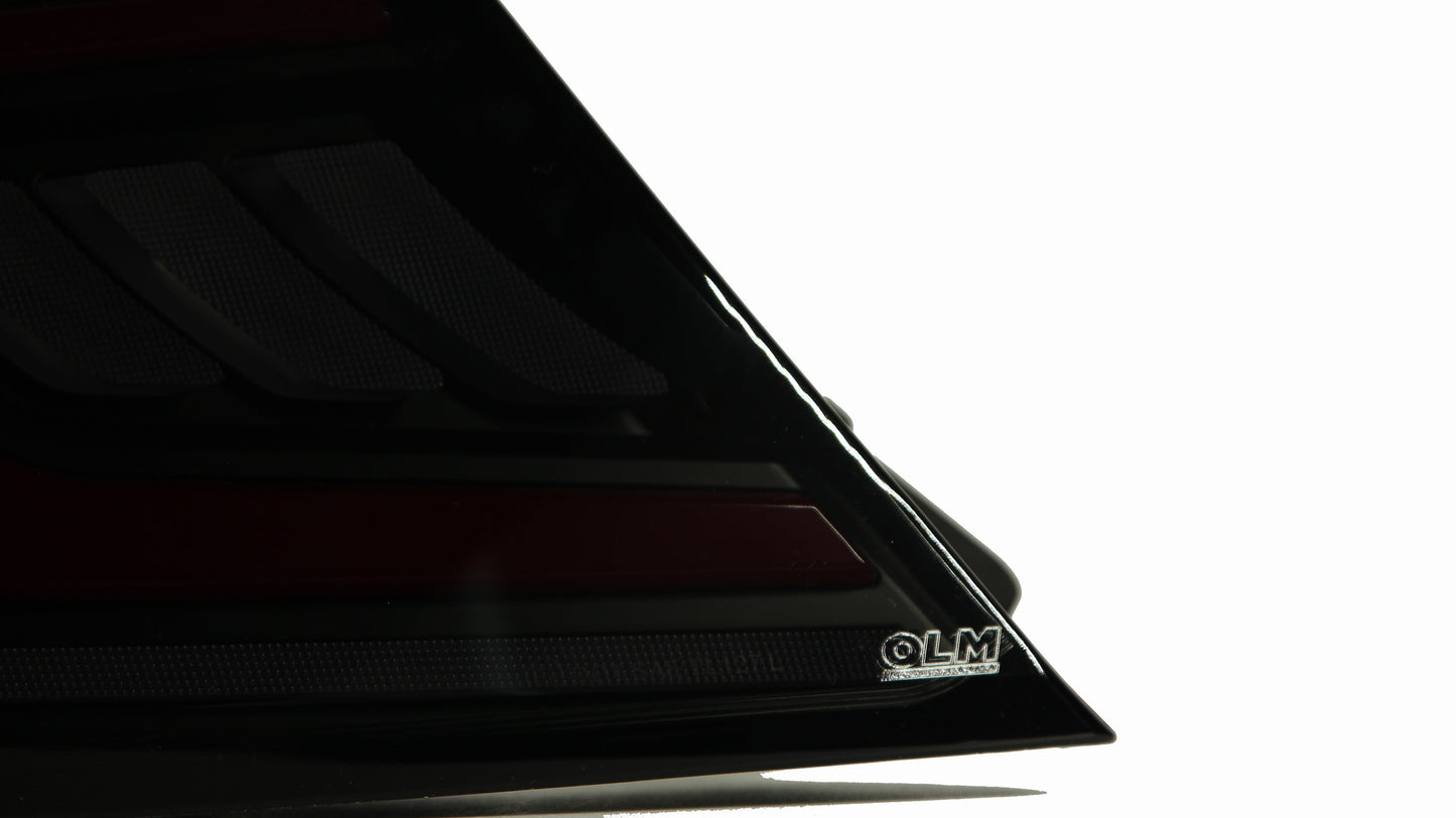 OLM Raiden LED Taillights (Clear Lens/Red Bar) - 2022+ GR86 / BRZ by MYX Automotive